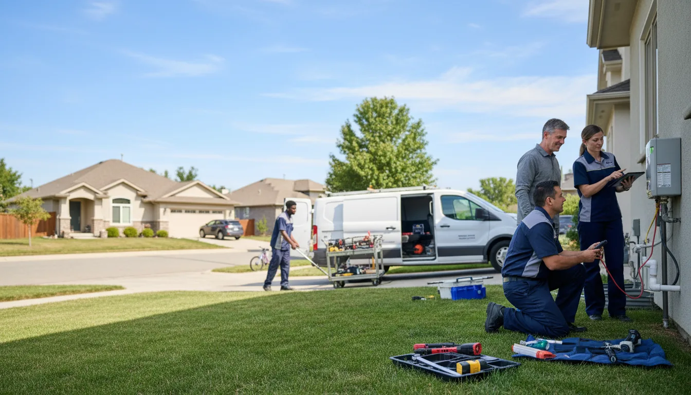Tankless water heater service in Davis Junction, IL